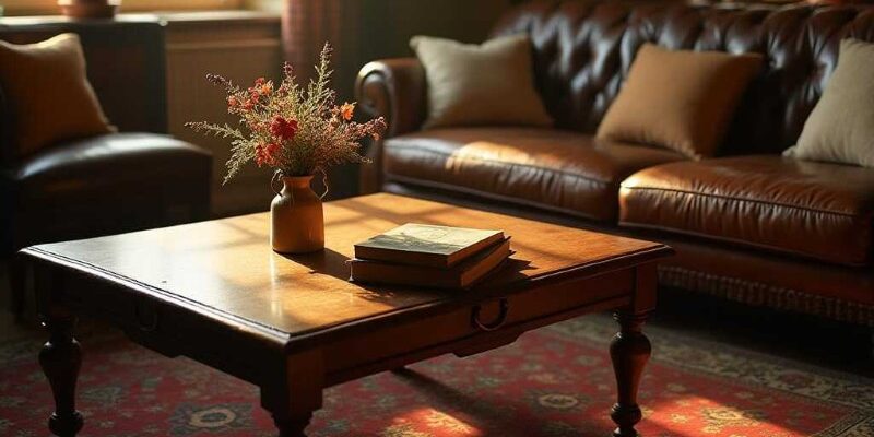 meble drewniane do salonu